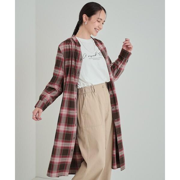 ワンピース 「洗える」着回しいろいろ 大人のためのチェックシャツワンピース