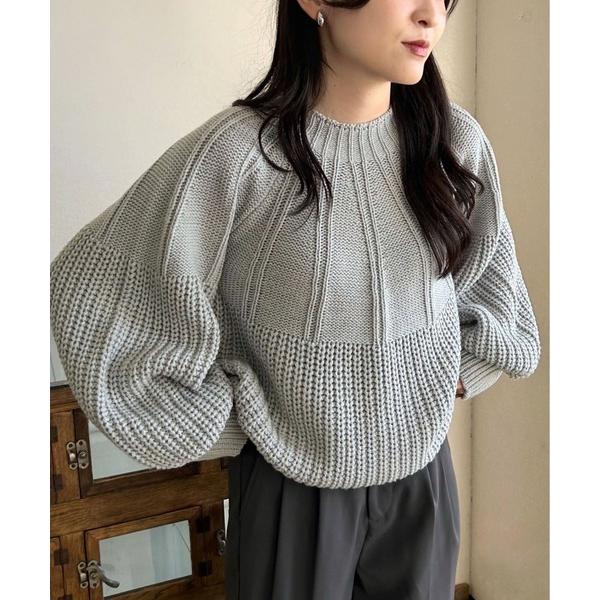 ニット セーター 「コロンとシルエットが愛らしい」 コロン ニットプルオーバー レディース