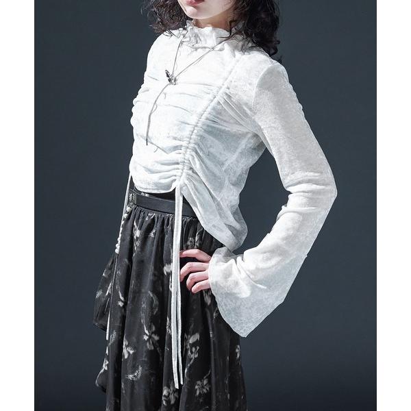 tシャツ ２WAYドロストシアートップス レディース