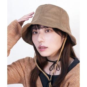 14+（イチヨンプラス） 帽子 ハット ボアスエードバケットハット