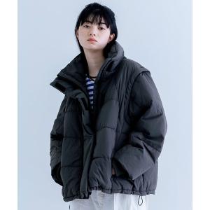 MEDE19F（メデジュウキュウ） ダウンコート ダウンジャケット 異素材