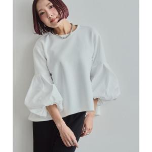 バルーンスリーブプルオーバー レディース