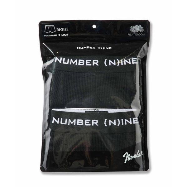 ボクサーパンツ FRUIT OF THE LOOMxNUMBER(N)INE 2パックワッフルボクサ...