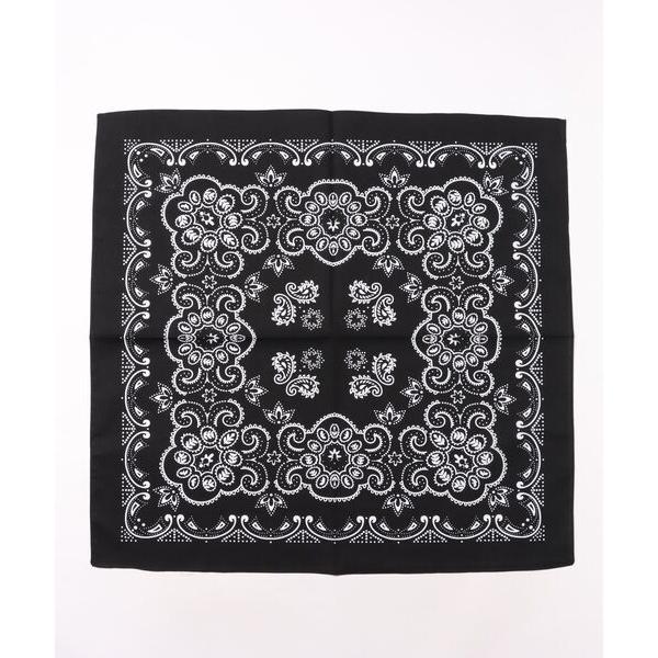 スカーフ バンダナ 「Bz」「WARAIJOGO」大判ペイズリーバンダナ/スカーフ68×68cm レ...