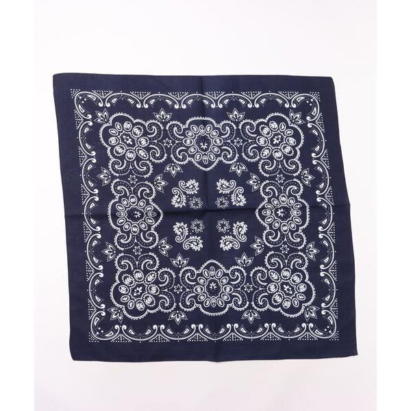 スカーフ バンダナ 「WARAIJOGO」大判ペイズリーバンダナ/スカーフ68×68cm レディース...