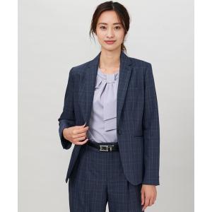 スーツセレクト×Samantha コラボ セットアップ ストライプ ネイビー7