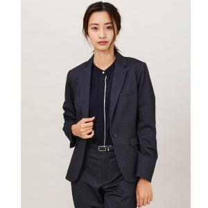 美品 エムエフエディトリアル スーツ A5 M 紺 シャイニーウール ストレッチ m.f.editorial（エムエフエディトリアル） セレモニースーツ スーツ