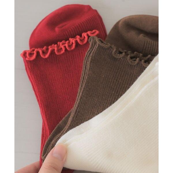 靴下 メロウリブソックス レディース