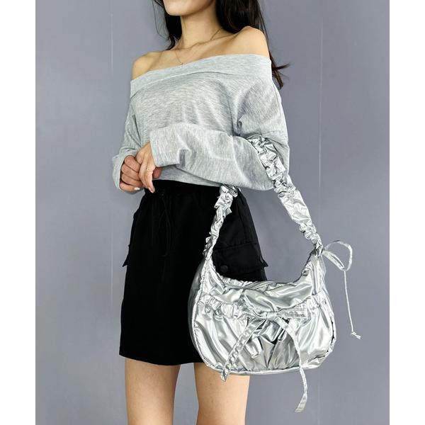 ハンドバッグ 2wayリボンドロストバッグ