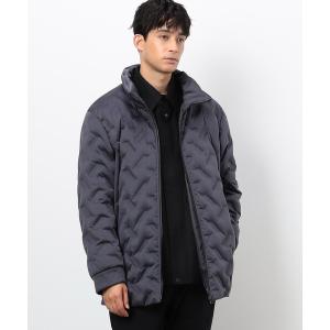 ダウンジャケット ダウン シームレスダウン スタンドカラー ブルゾン メンズ
