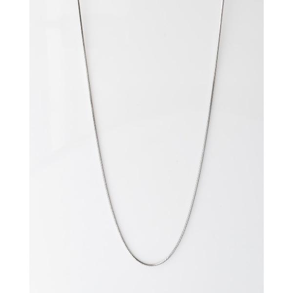 ネックレス スネークチェーンロープネックレス レディース
