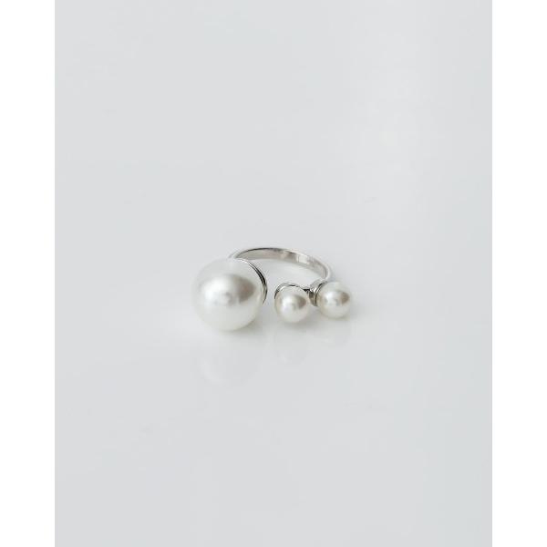 指輪 リング トリプルパールリング レディース