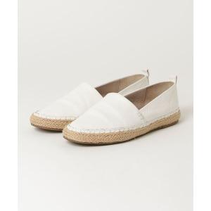 「MARGARET HOWELL idea」 エスパドリーユ 22cm ホワイト レディース