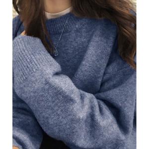 ニット セーター 「累計販売数9万点突破の大ヒットニット」もちふわが可愛い ミックスカラーニット レディース