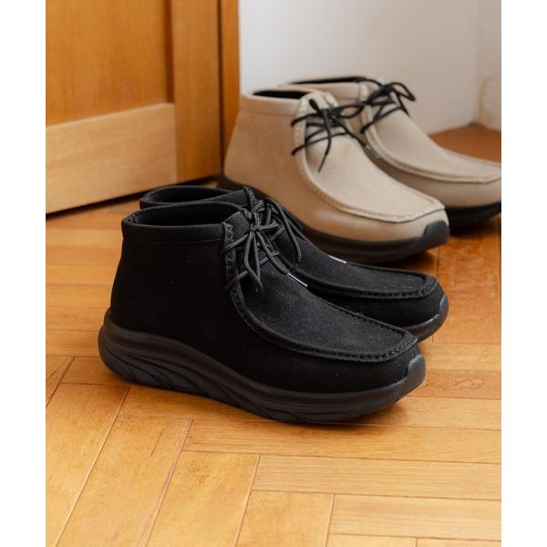 デッキシューズ エアかるスニーカーソールモカシン/145478 メンズ