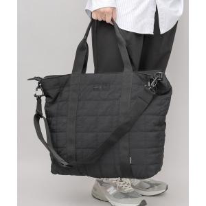 トートバッグ 撥水 ナイロンキルト 2WAY ショルダー トートバッグ A4・B4・PC収納対応 メンズ レディース