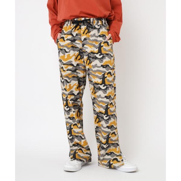 パンツ R4256 総柄サイドＺＩＰパンツ レディース