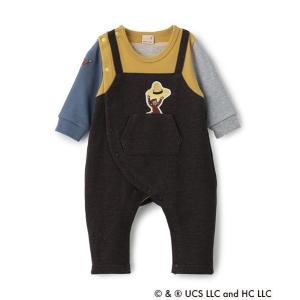 ベビー服 ロンパース 「おさるのジョージ」サロペ...の商品画像