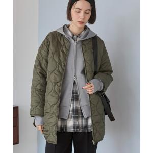 ジャケット ノーカラージャケット キルティングジャケット レディース