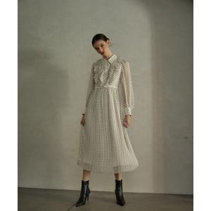 ERADIE（エラディエ） ワンピース French chemical lace shirt dress