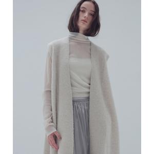 ベスト ジレ yak alpaca long gilet(ヤクアルパカロングジレ) レディース