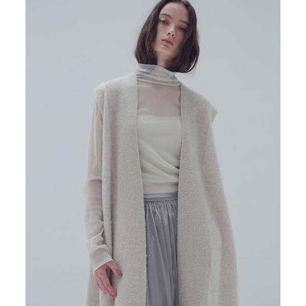 ベスト ジレ yak alpaca long gilet(ヤクアルパカロングジレ) レディース