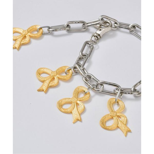 ブレスレット colored ribbon charm bracelet / リボンチャームブレスレ...