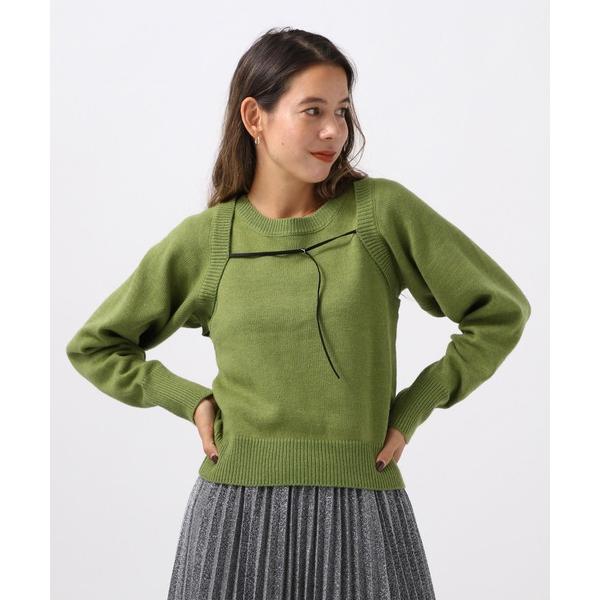 ニット セーター 「スタッフ企画」2PマルチWAYニット／YOU are YOU レディース