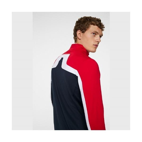 ブルゾン アウター 「J.LINDEBERG/GOLF」バックブリッジミッドレイヤー メンズ