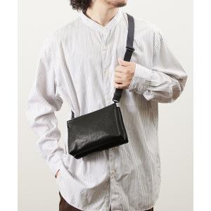 ショルダーバッグ PATRICK STEPHAN パトリックステファン / Leather twin pochette S レザーツインショルダーバッ