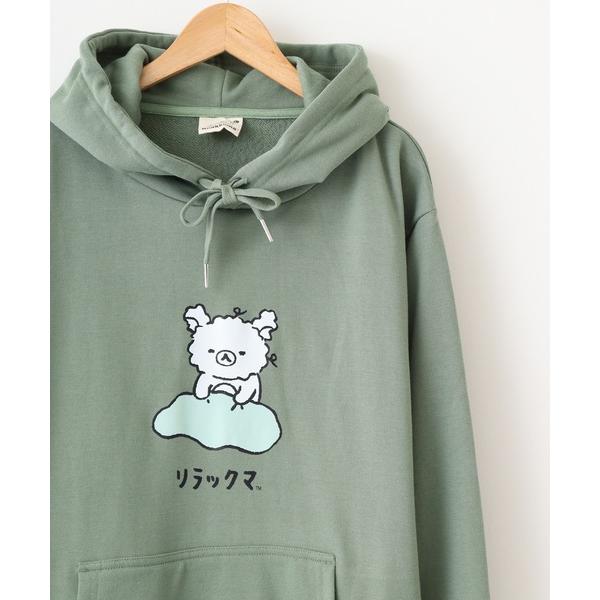 パーカー Rilakkuma 裏毛プルパーカー メンズ レディース