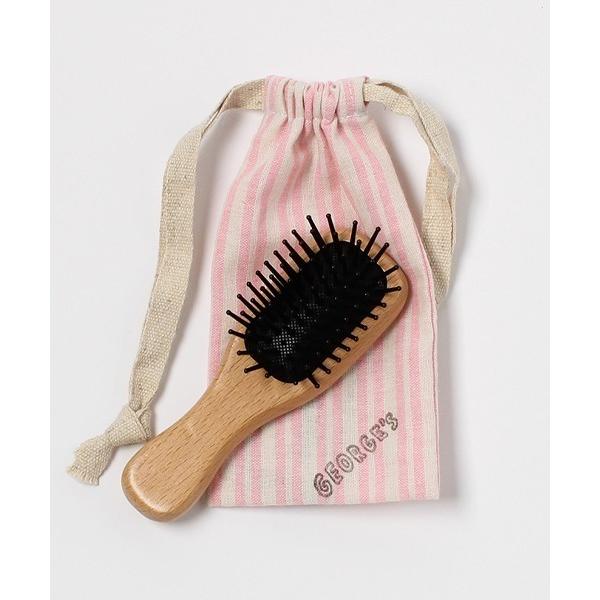 ヘアブラシ ビーチウッドブラシ  ミニ