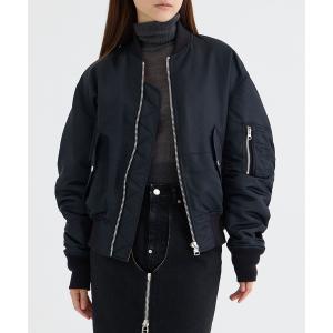 ブルゾン アウター 「JOHN LAWRENCE SULLIVAN/ジョンローレンスサリバン」NYLON BOMBER JACKET/ナイロンボンバージャケット/ブルゾン/MA1 レディース