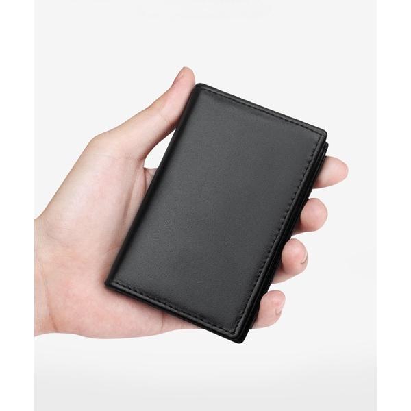 名刺入れ Cow Leather Magnet Card Case / カードケース， 名刺入れ メ...
