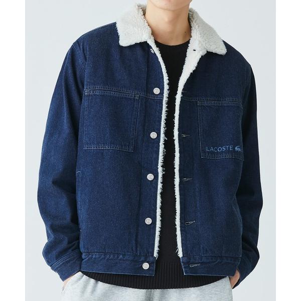 ブルゾン アウター ボアライニングデニムジャケット メンズ レディース