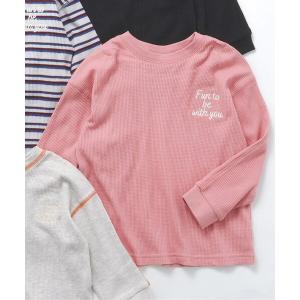 tシャツ 7days Style/ロゴ刺繍ワッフ...の商品画像