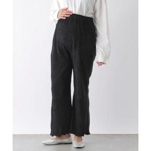 マタニティ 「産前・産後対応」マタニティ／ベロア楊柳パンツ　149103