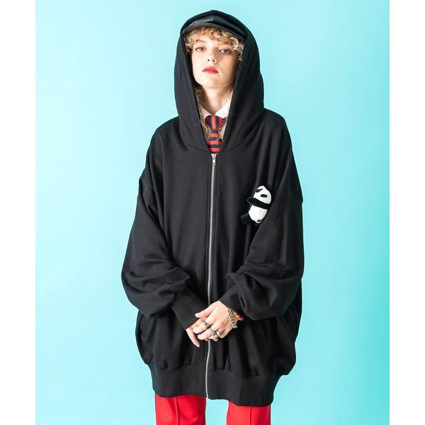 パーカー TEDDY ankoROCK ジップアップパーカー -オーバーサイズ- / メンズ レディ...