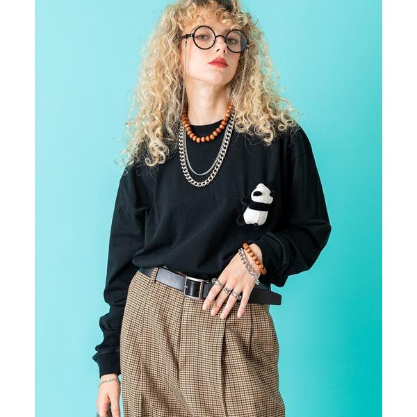 tシャツ TEDDY ankoROCK ロングTシャツ / メンズ レディース ユニセックス 長袖 ...