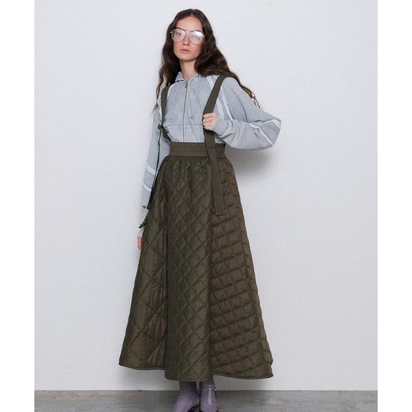 スカート 2way Multi Quilted Skirt/2WAYマルチキルティングスカート