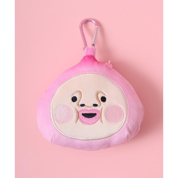 ポーチ こびとづかん　カラビナ付きファスナーマスコット レディース