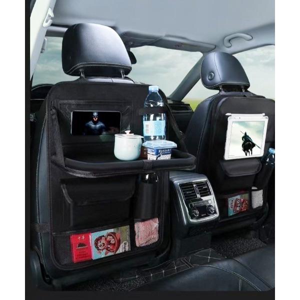 収納 3-9B37 シート バッグポケット 車内収納ポケット 折り畳みテーブル付 1シート分