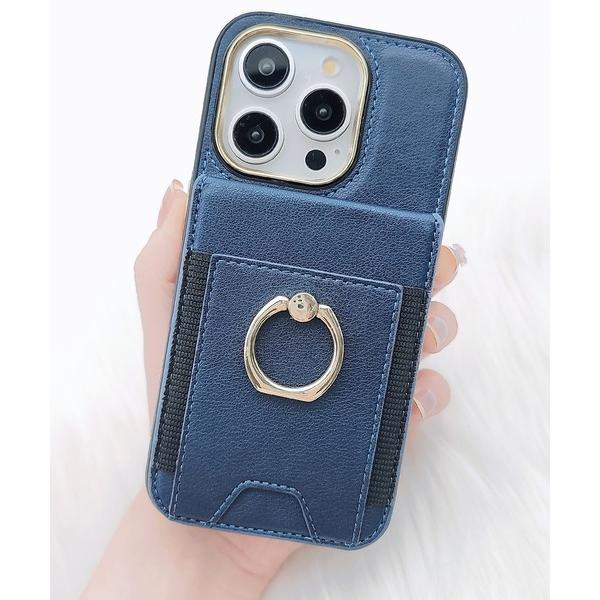 スマホケース レザー調 収納付き 2WAY iPhone ケース