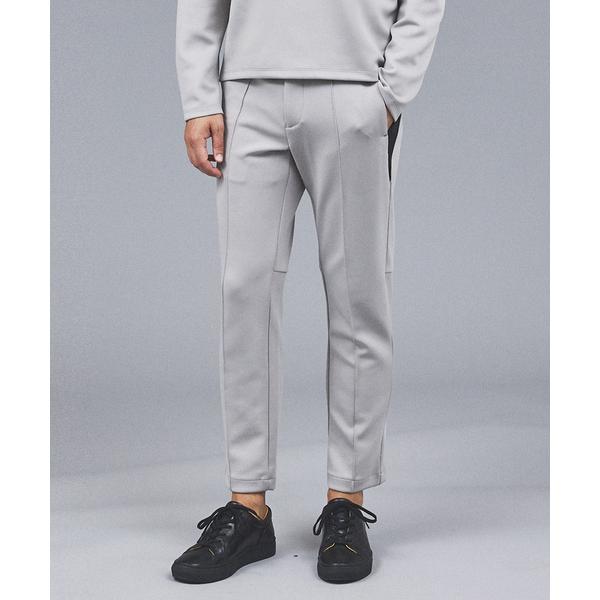 スラックス 「セットアップ対応」切替 ピンタック パンツ メンズ