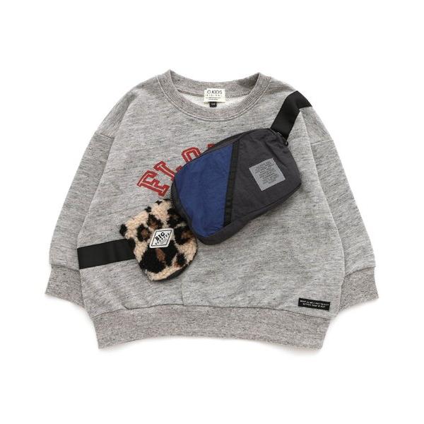 トレーナー ボディバッグドッキングトレーナー キッズ 子供服 男の子