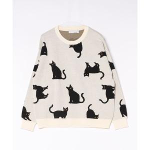 セーター ニット 「UNIIT/ユニット」総柄プルオーバージャガードニット メンズ レディース