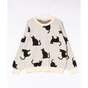 セーター ニット 「UNIIT/ユニット」総柄プルオーバージャガードニット メンズ レディース