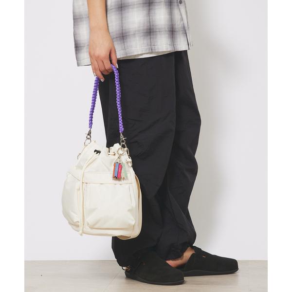 ショルダーバッグ 「cheek/チーク」kinchaku code2WAY TOTE/巾着2WAYシ...