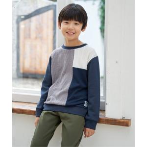 mezzo piano メゾピアノ スウィーツ裾スカラップトレーナー 90 100 110