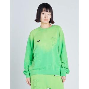 トレーナー スウェット 「Little sunny bite（リトルサニーバイト）」gradation sweat top レディース メンズ